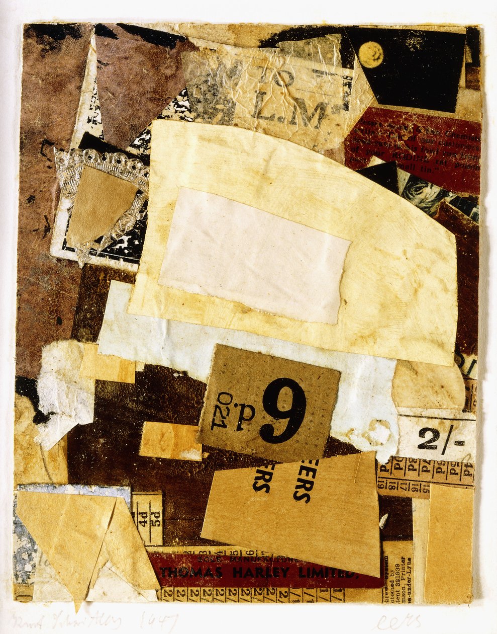 सबसे पहले, 1947 द्वारा कर्ट Schwitters