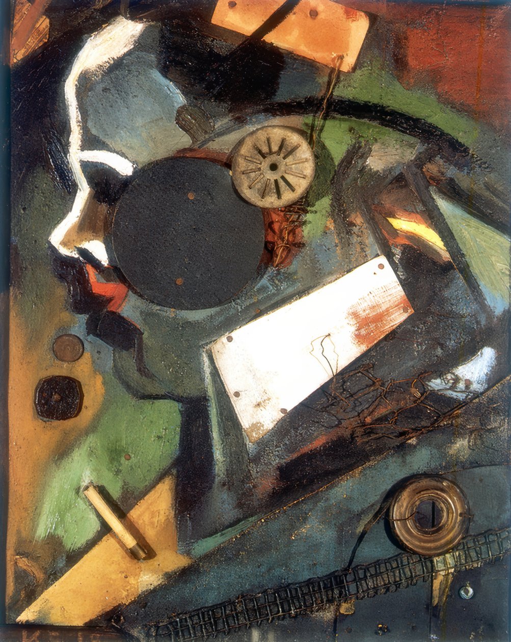 Merzbild 1A (डॉक्टर) द्वारा कर्ट Schwitters
