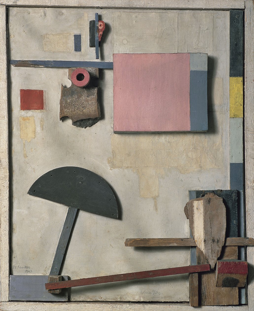 मर्ज़बिल्ड किज्कुडिन, 1923 द्वारा कर्ट Schwitters