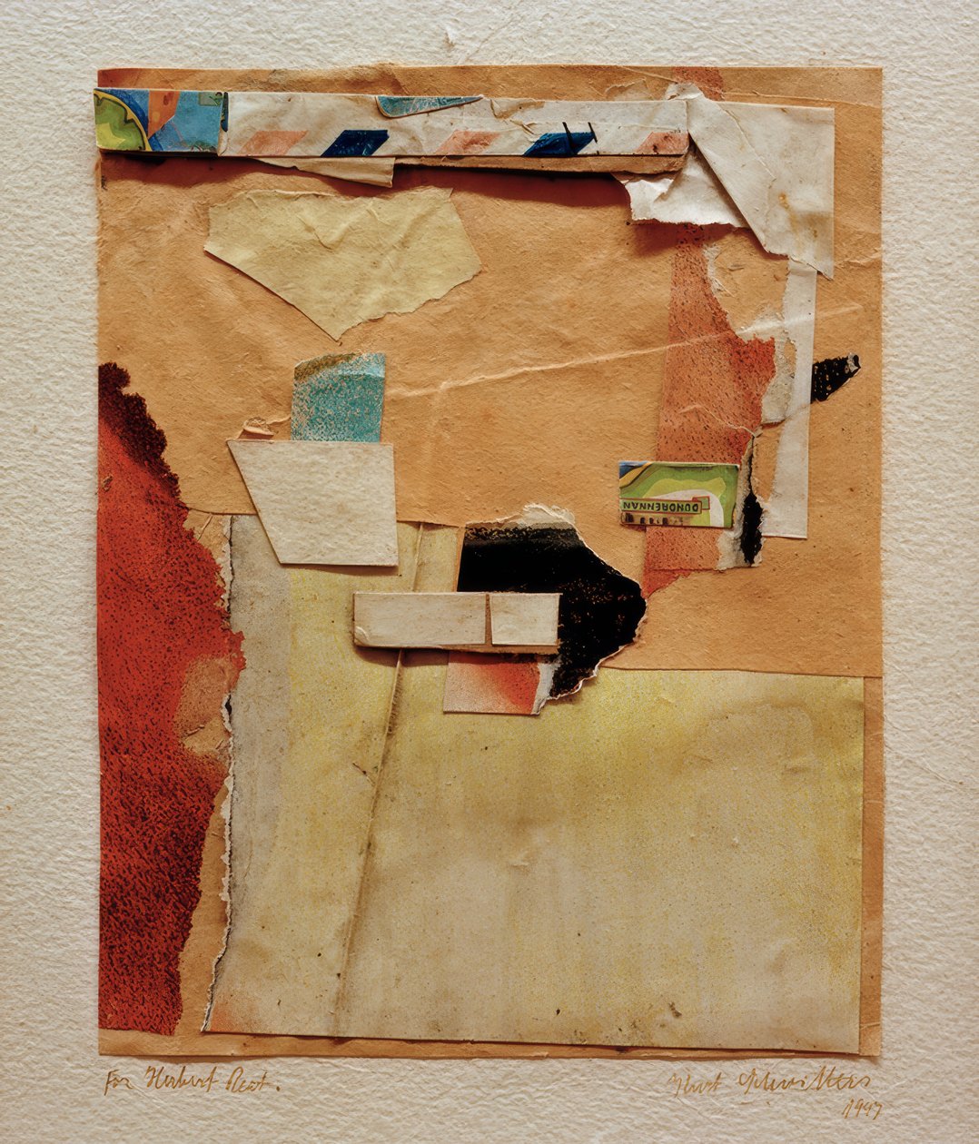 शीर्षकहीन (हर्बर्ट पढ़ने के लिए) द्वारा कर्ट Schwitters