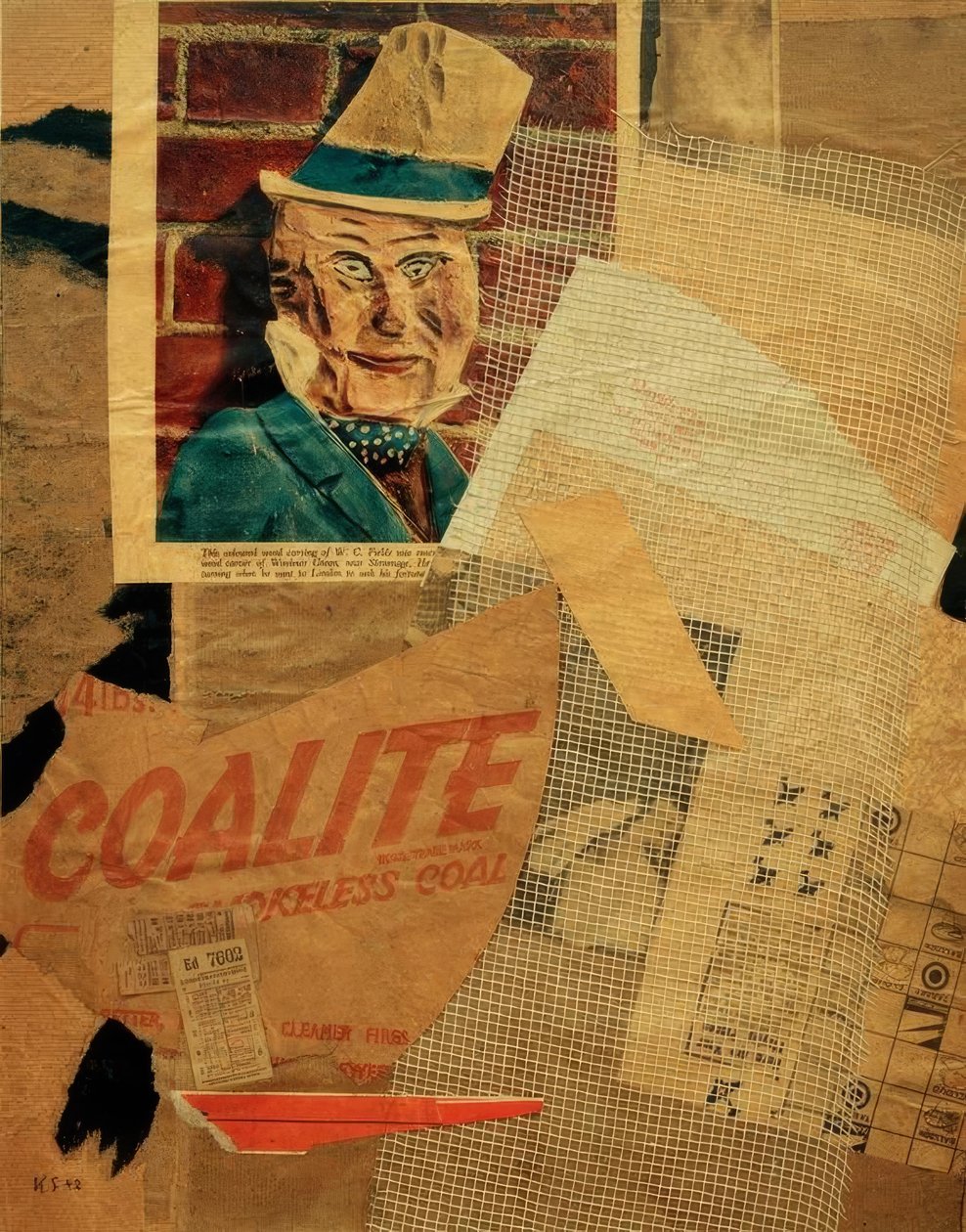 शीर्षक रहित (WC फ़ील्ड) द्वारा कर्ट Schwitters