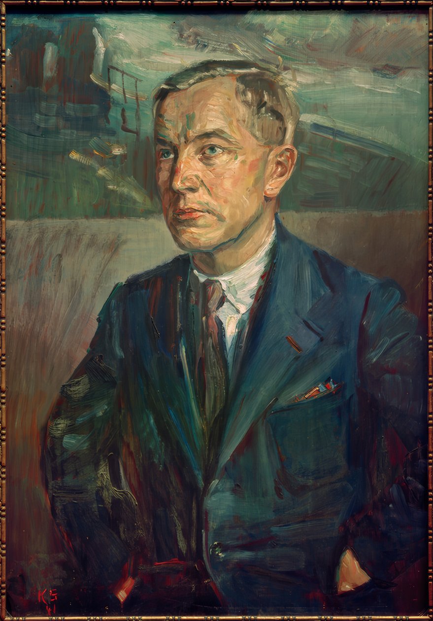 पोर्ट्रेट अल्फ शुल्त्स द्वारा कर्ट Schwitters