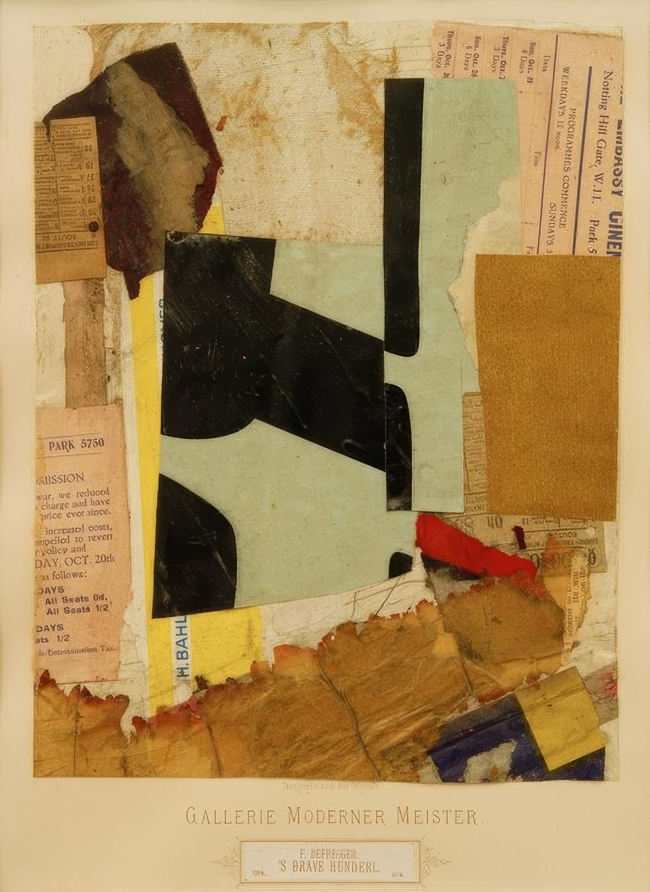 बहादुर बहादुर है द्वारा कर्ट Schwitters