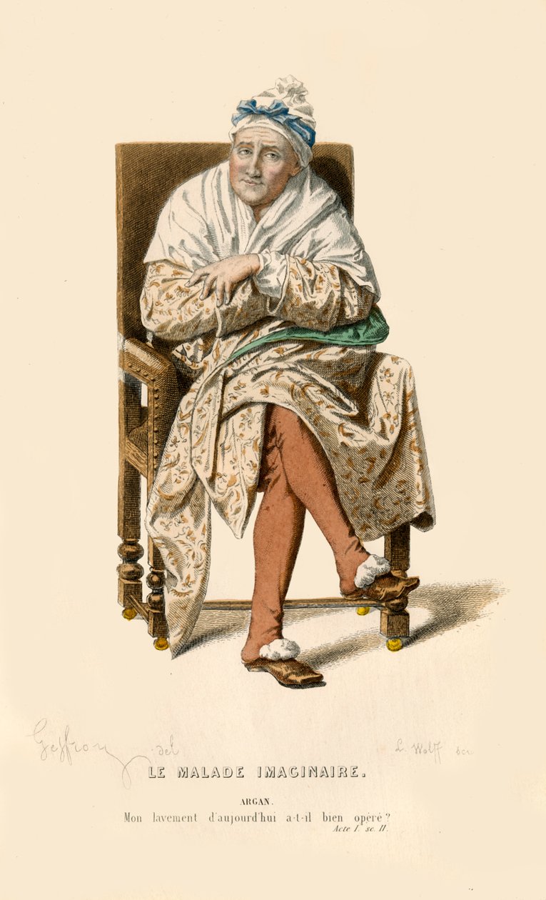 आर्गन, 1868। द्वारा एल। वोल्फ