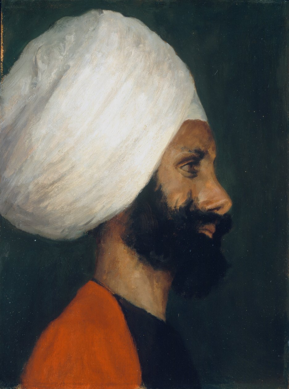 चेत सिंह, फील्ड मार्शल लॉर्ड रॉबर्ट्स के चपरासी, c.1890 द्वारा लेडी आइलेन रॉबर्ट्स