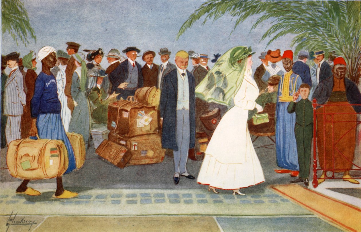 ग्लोब ट्रोटर्स, &39;द लाइट साइड ऑफ़ मिस्र&39;, 1908 से द्वारा लांस ठाकरे