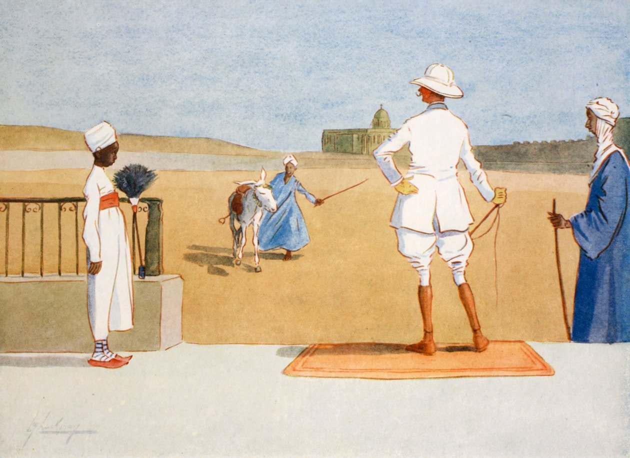 द डन्डी टूरिस्ट, &39;द लाइट साइड ऑफ़ मिस्र&39;, 1908 से द्वारा लांस ठाकरे