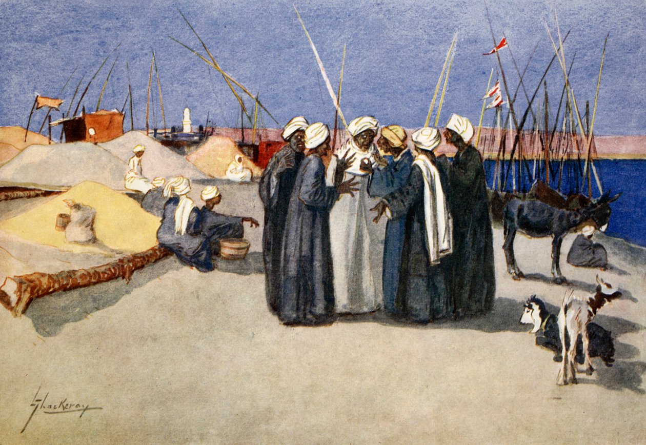 'ए साइड लाइट', 1908। द्वारा लांस ठाकरे