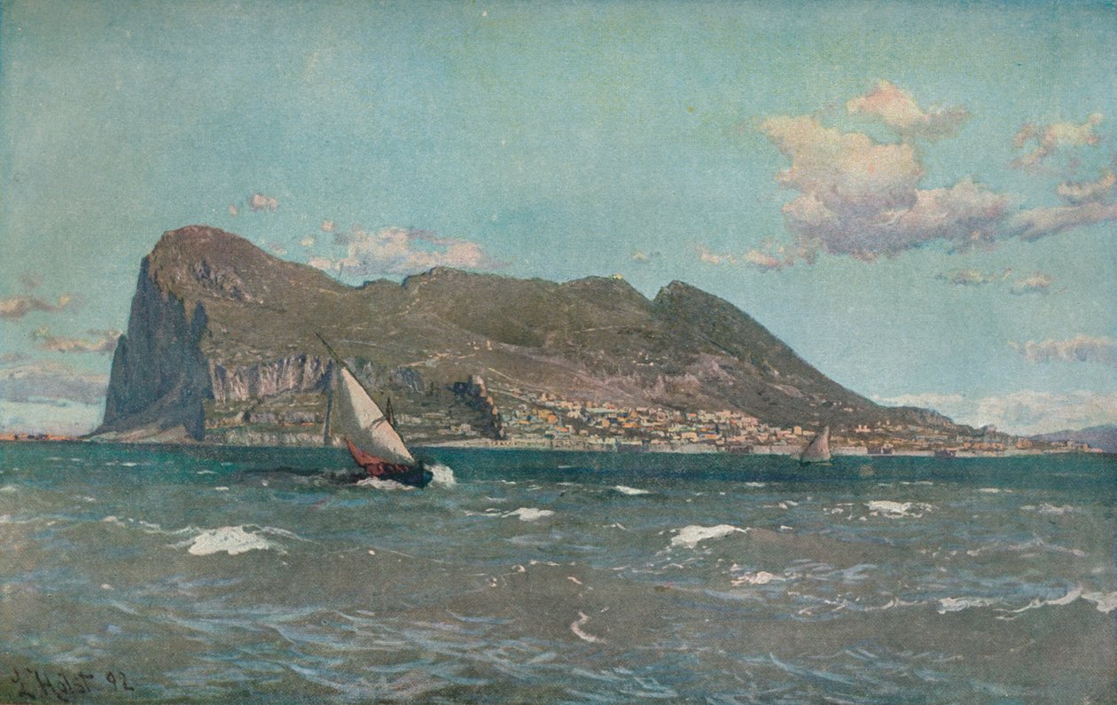 जिब्राल्टर, c1903-1904 द्वारा लॉरिट्स बर्नार्ड होल्स्ट