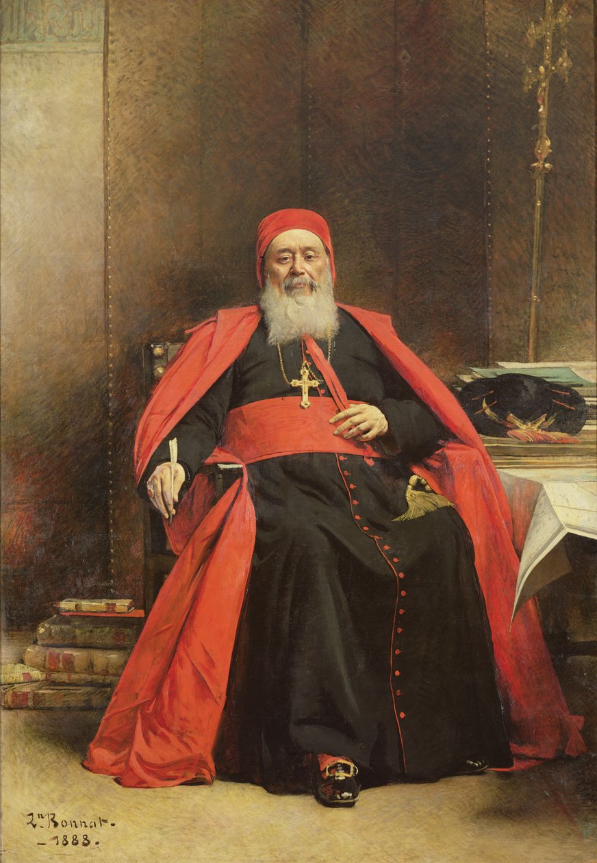 पोर्ट्स ऑफ चार्ल्स लावेगी (1825-92) 1888 द्वारा लियोन जोसेफ फ्लोरेंटिन बोनट