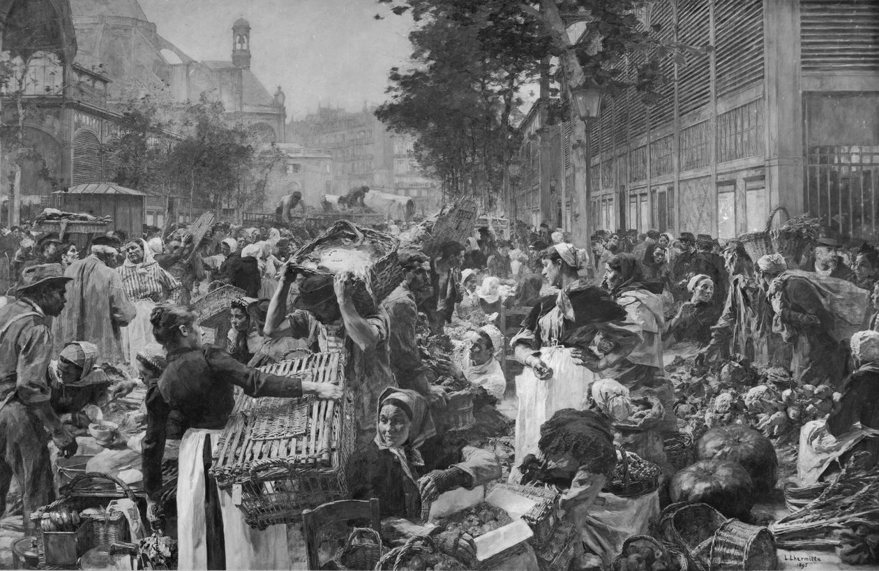 द हॉल, 1895 द्वारा लियोन ऑगस्टिन लेर्मिटेट