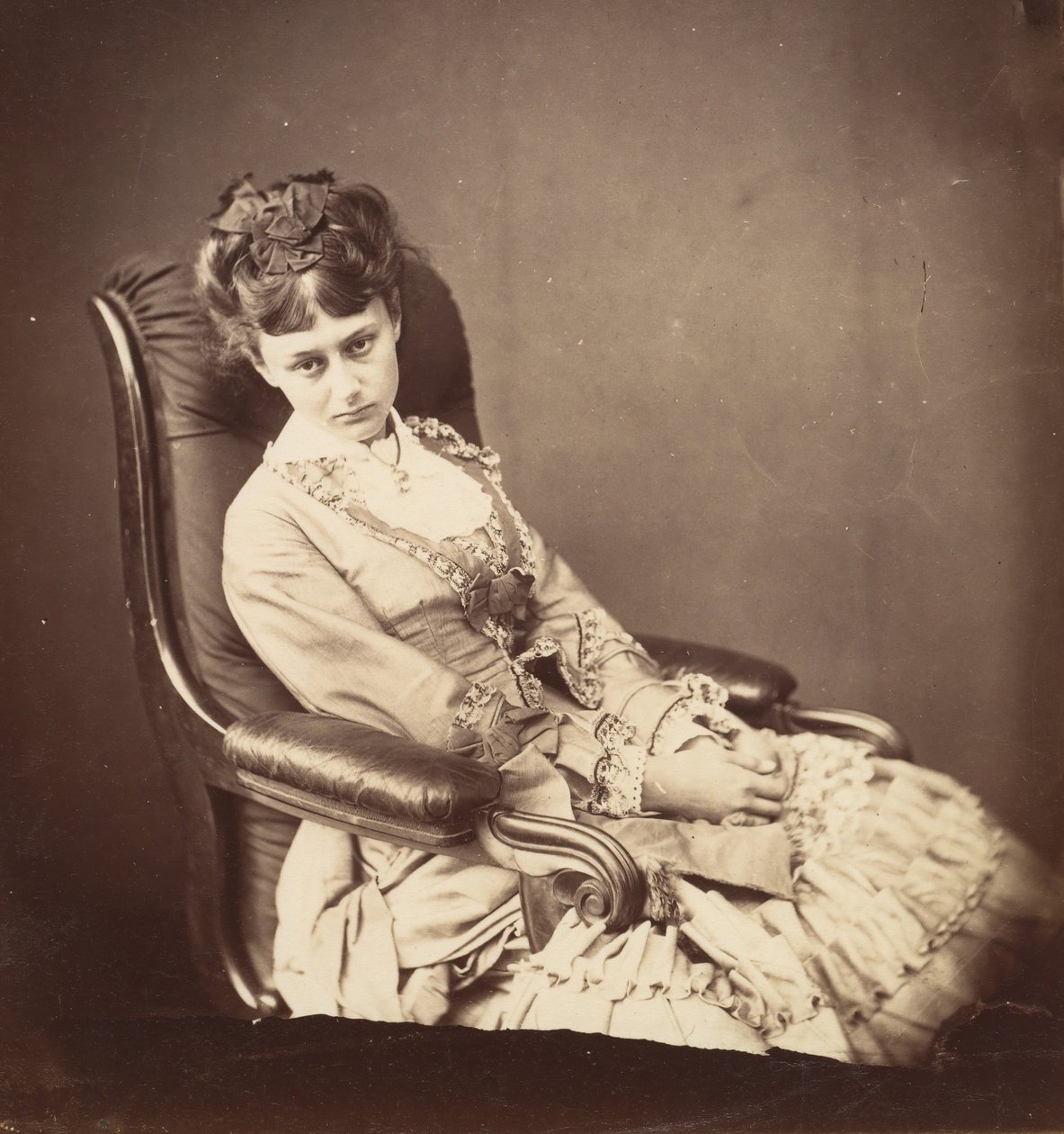 [एलिस लिडेल], 25 जून, 1870। द्वारा लुईस कैरोल