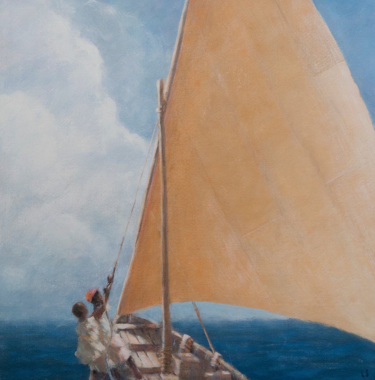 ढो, किल्फी, 2012 (कैनवास पर एक्रिलिक) द्वारा लिंकन सेलिगमैन