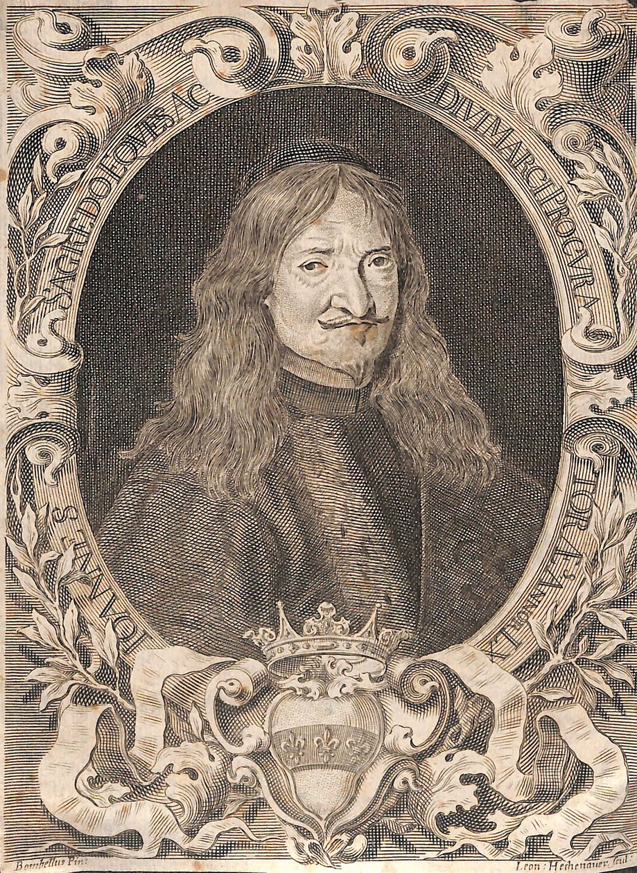 पोट्रेट डे जियोवानी सग्रेडो (1616-1691) द्वारा लियोन हेचेनॉएर बॉम्बेली