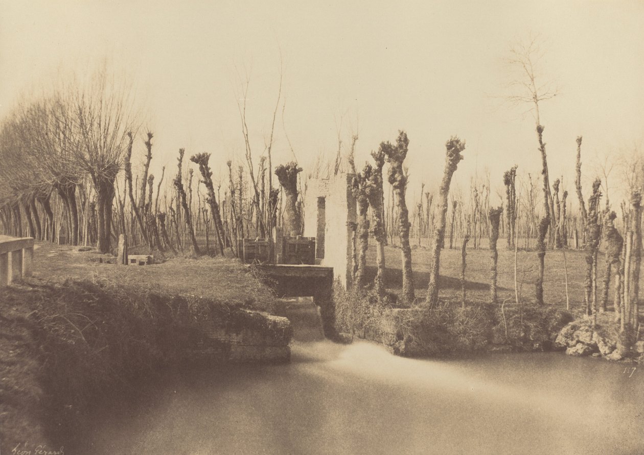 लैंडस्केप, मोंटेबेलो, सी। 1860. द्वारा लियोन गेरार्डो