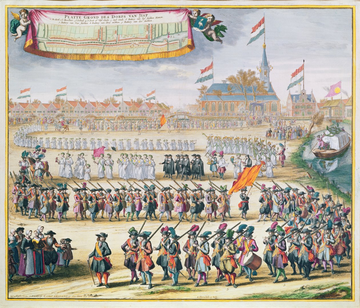 1697 के रिज्स्विज्क की शांति का स्मारक द्वारा लोरेंज शरम