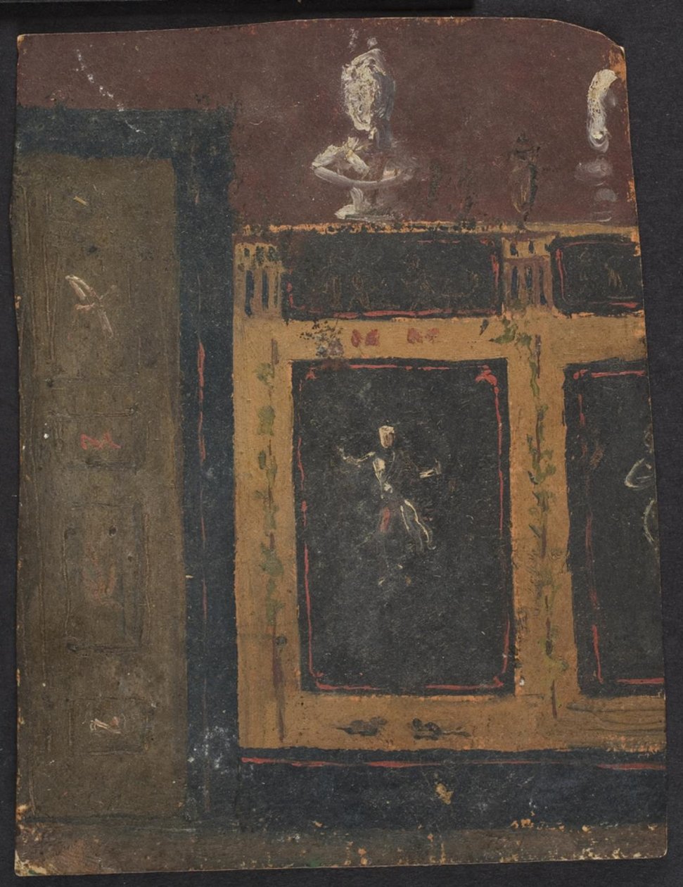 वाल्होज 1838/1839 के लिए दीवार की सजावट द्वारा लोरेंज फ़्रिलिच