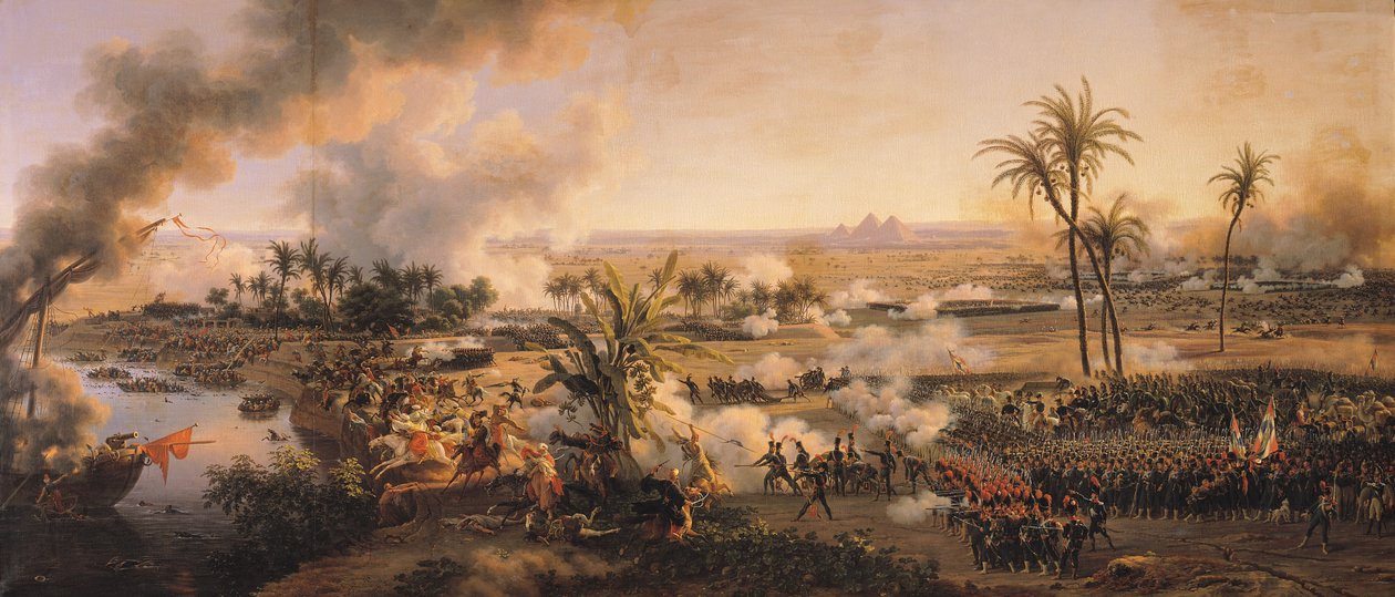 पिरामिड की लड़ाई, 21 जुलाई 1798, 1806 द्वारा लुई लेज्यून