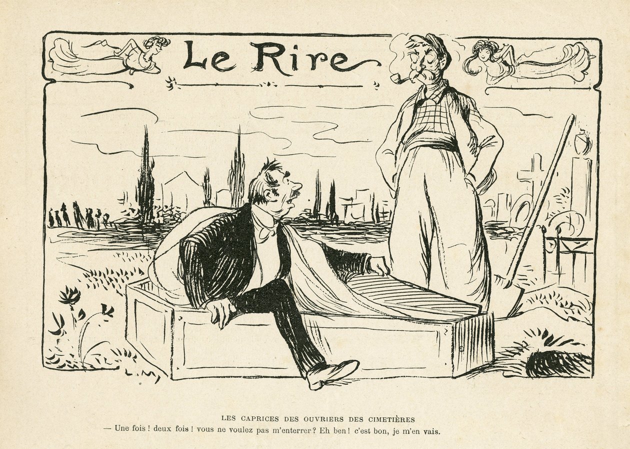 Le Rire . में चित्रण द्वारा लुसिएन मेटिवेट