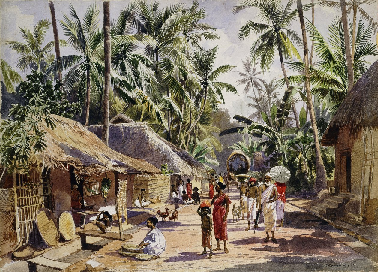 कोलंबो, 1861 द्वारा लुडविग हंस फिशर