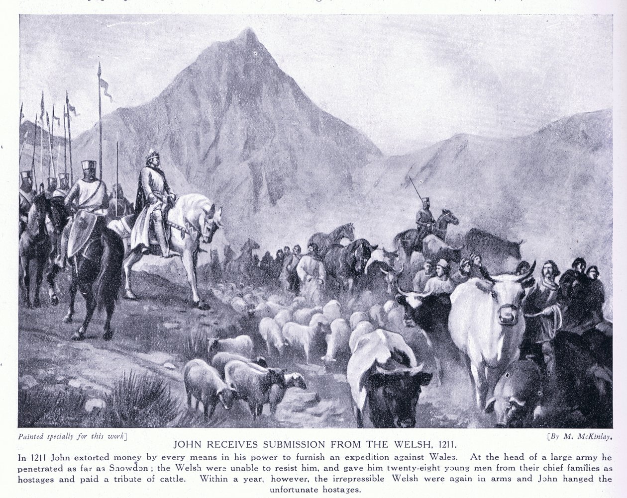 जॉन ने वेल्श AD1211, 1920 का सबमिशन फॉर्म जमा किया द्वारा एम। मैकिनले