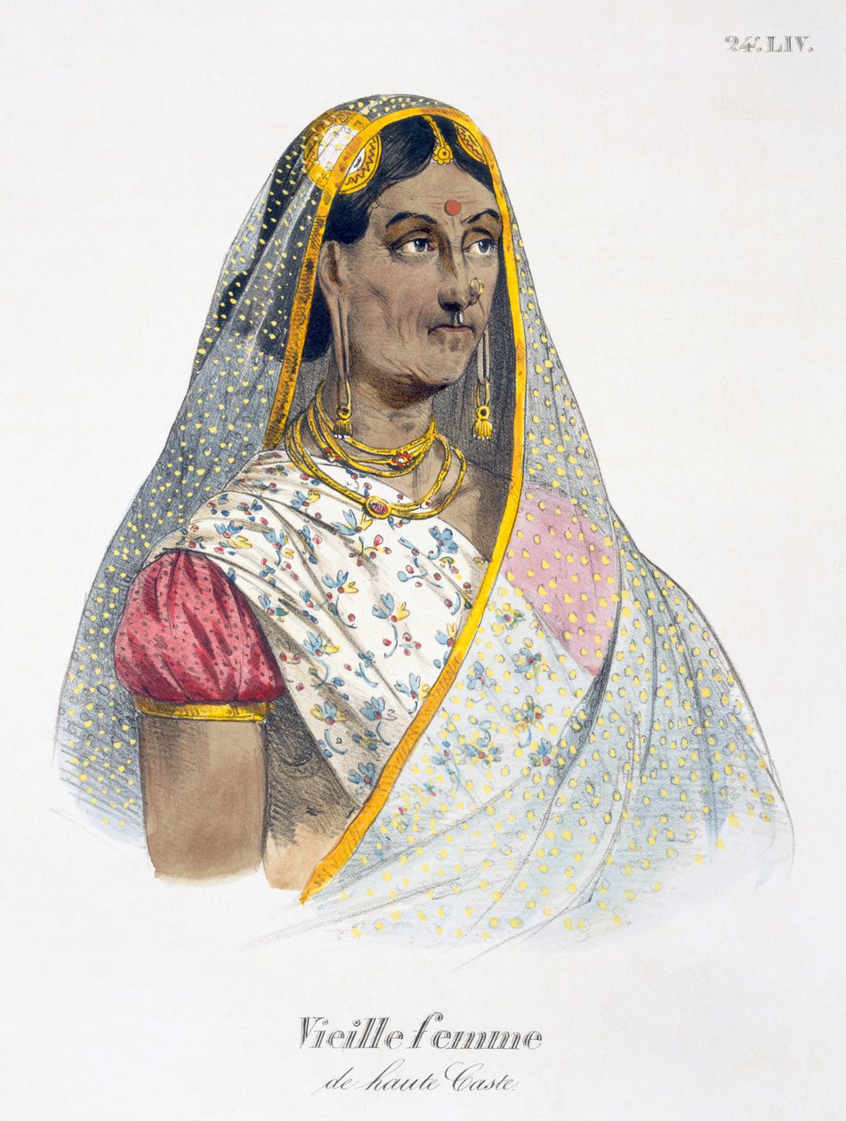 उच्च जाति की एक बूढ़ी महिला, 1827-35 द्वारा मुझे बर्नौफ
