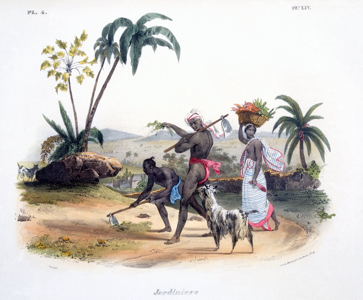 सब्जियों की खेती करने वाले बागवान, 1827-35 द्वारा मुझे बर्नौफ