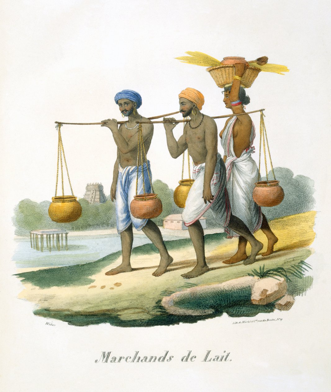 दूध विक्रेता, 1827-35 द्वारा मुझे बर्नौफ