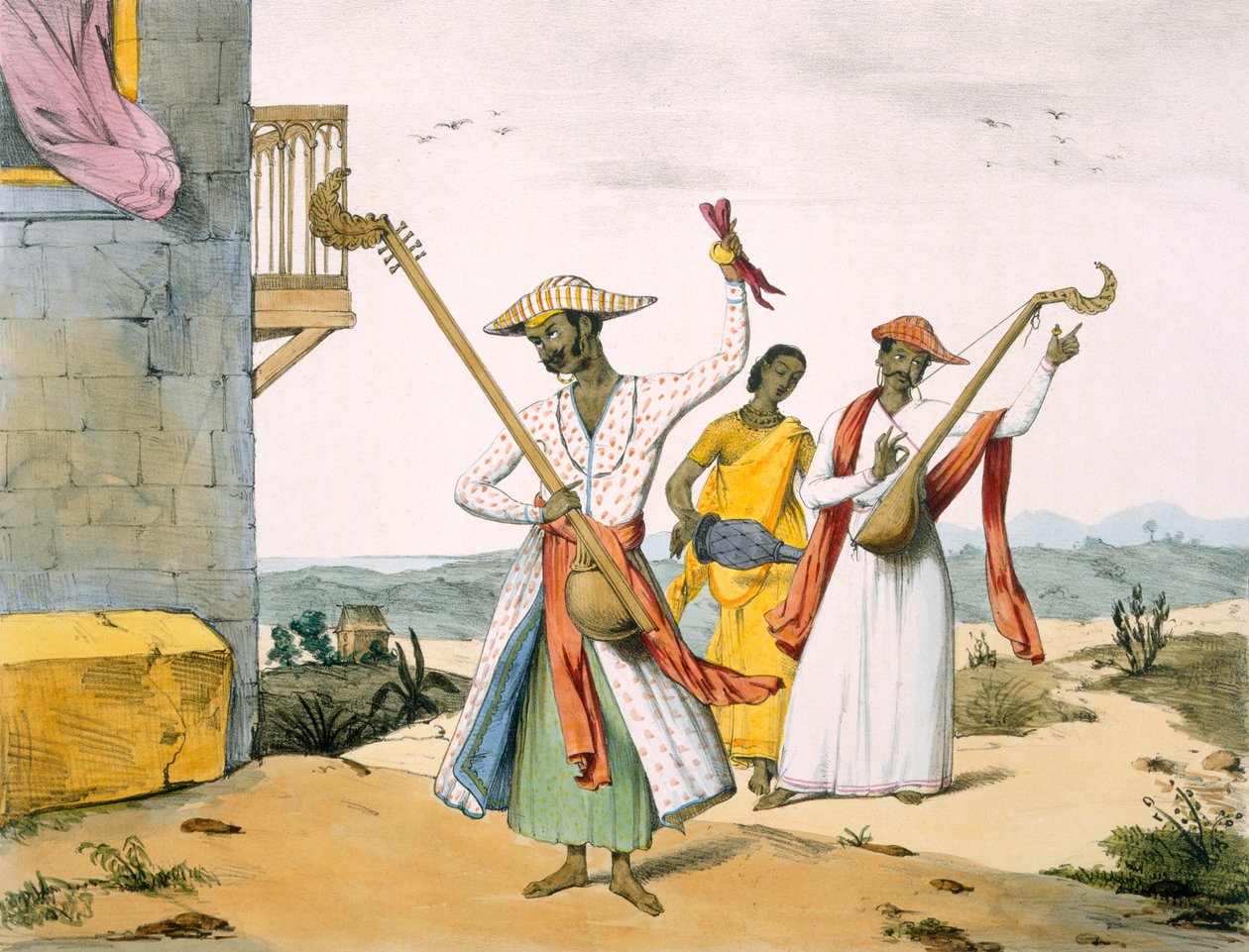 ट्रैवलिंग सिंगर्स, 1827-35 द्वारा मुझे बर्नौफ