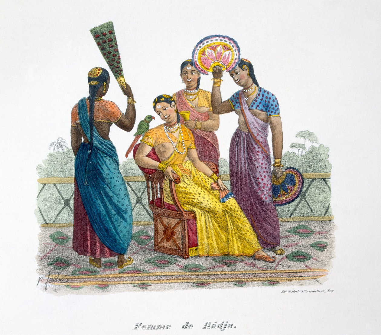 एक राजा की पत्नी, 1827-35 द्वारा मुझे बर्नौफ