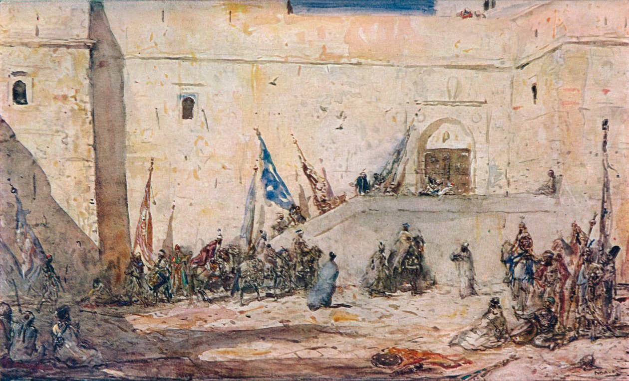 'ए फेस्टिवल डे', c1910 द्वारा मारियस बाउर