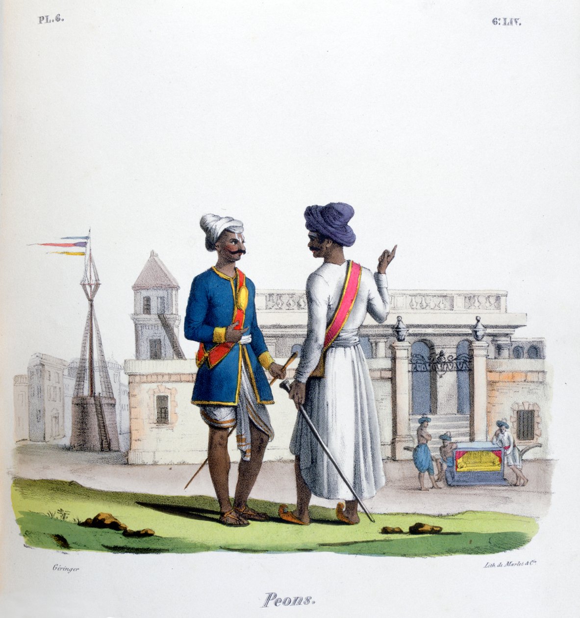 फुट सोल्जर्स, 1828 द्वारा मारलेट एट सी