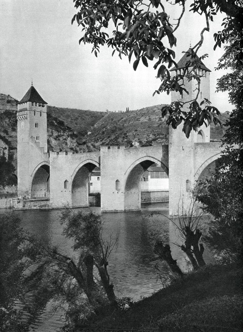 पोंट वैलेन्ट्रे, काहोर्स, फ्रांस, 1937। द्वारा मार्टिन हर्लिमैन