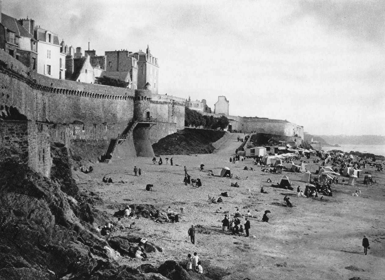 सेंट-मालो, फ्रांस, ब्रिटनी, 1937 द्वारा मार्टिन हर्लिमैन