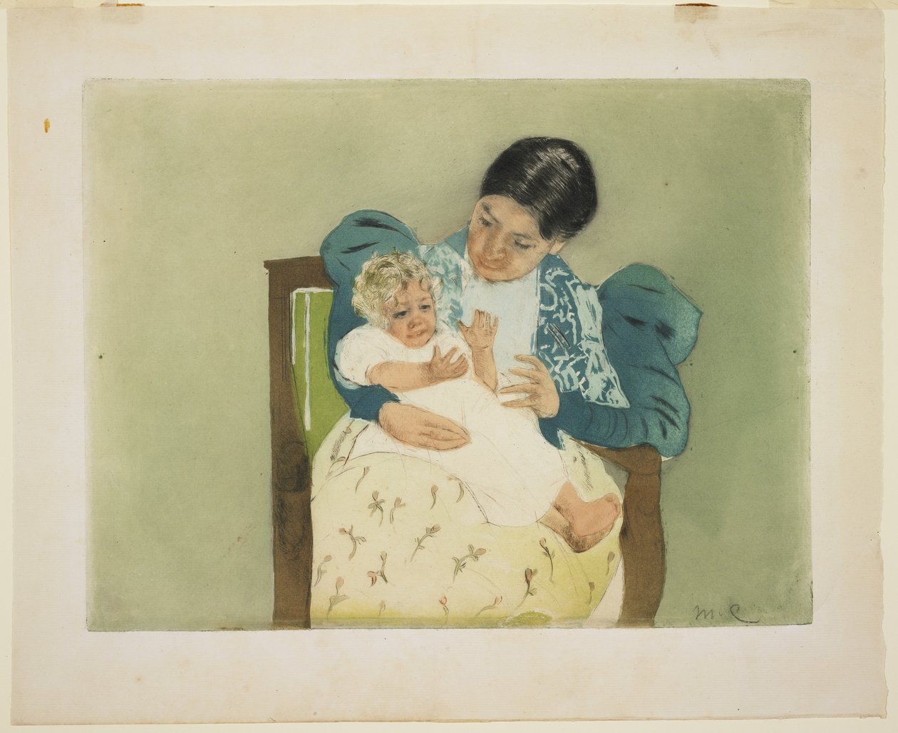 नंगे पैर बाल, सी। 1896-97 (रंग एक्वाटिंट und ड्रायपॉइंट) द्वारा मैरी कसाट