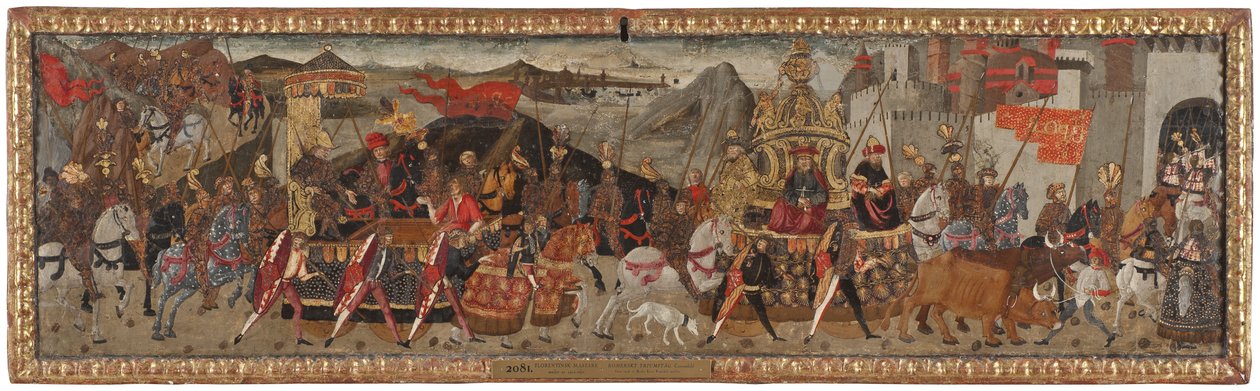 सीज़र की विजय, c.1480-1500 द्वारा मराड़ी के गुरु