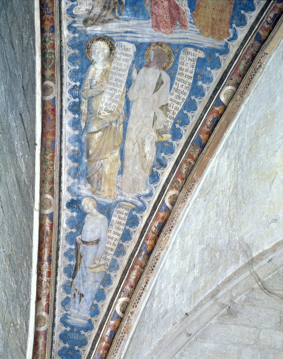 ला सल्ले डे ला ग्रांडे ऑडियंस (द ऑडियंस चैंबर) से भविष्यद्वक्ता c.1353 (87123 देखें) द्वारा माटेओ गियोवनेटी