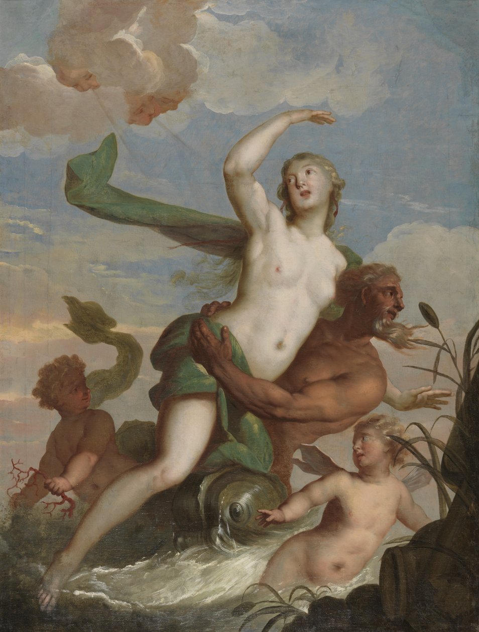 नेपच्यून एन Amphitrite द्वारा मैथ्यूस टेरवेस्टेन