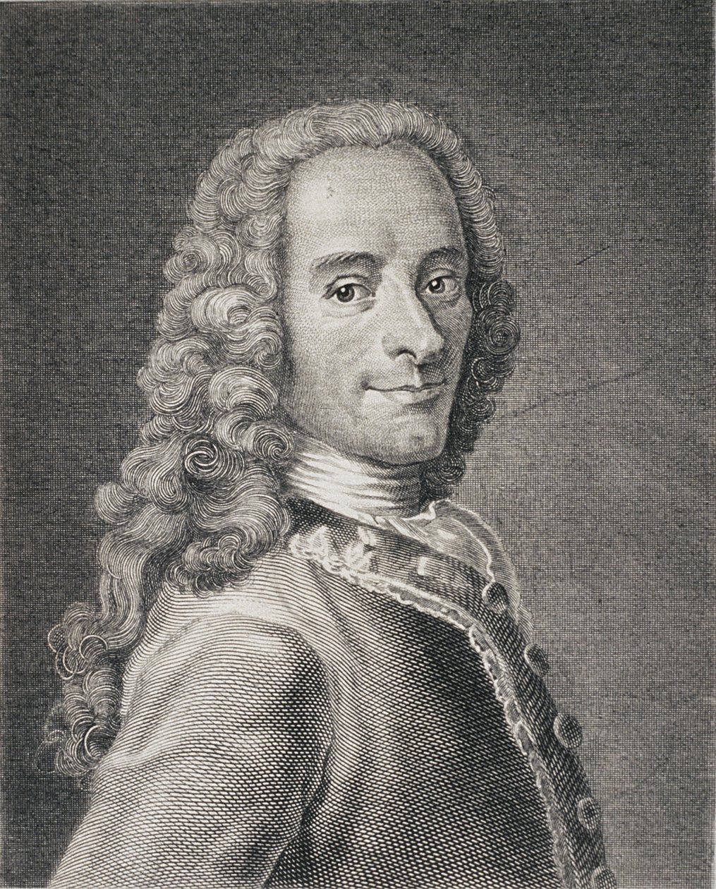 फ्रेंकॉइस मैरी अउरोएट ऑफ़ वोल्टेयर (1694-1778) द्वारा मौरिस क्वेंटिन डी ला टूर
