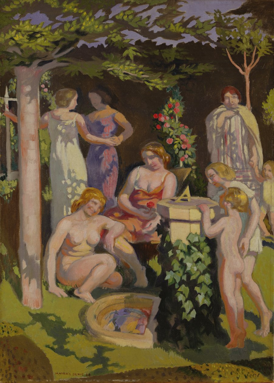 द सन-डायल, 1928 द्वारा मौरिस डेनिस