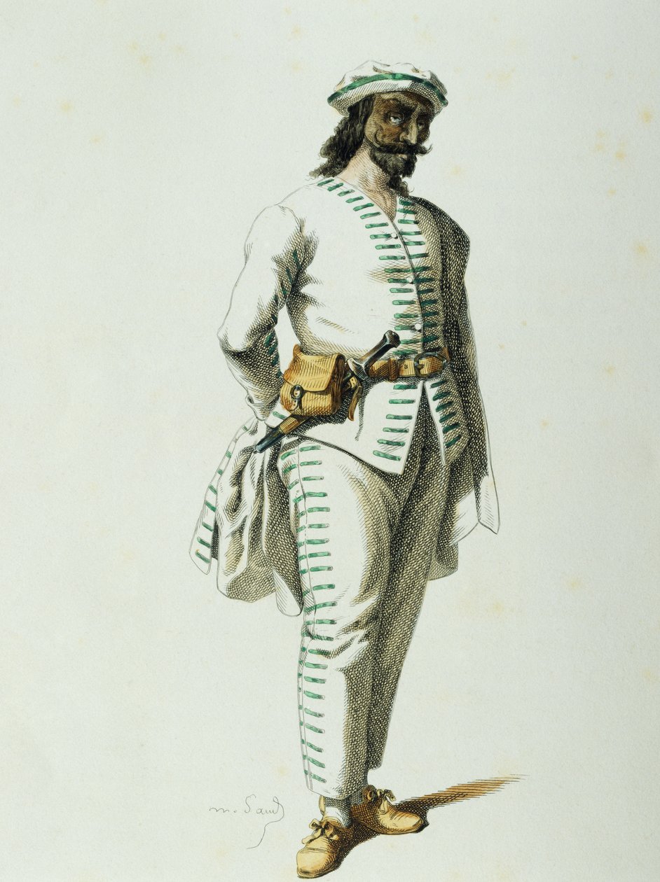 1570 में ब्रिघेला, मौरिस सैंड द्वारा (1823-1889) द्वारा मौरिस रेत