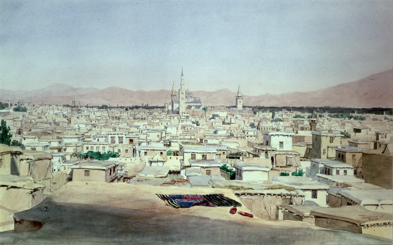 दमिश्क, 1844 (wc) द्वारा मैक्स श्मिट