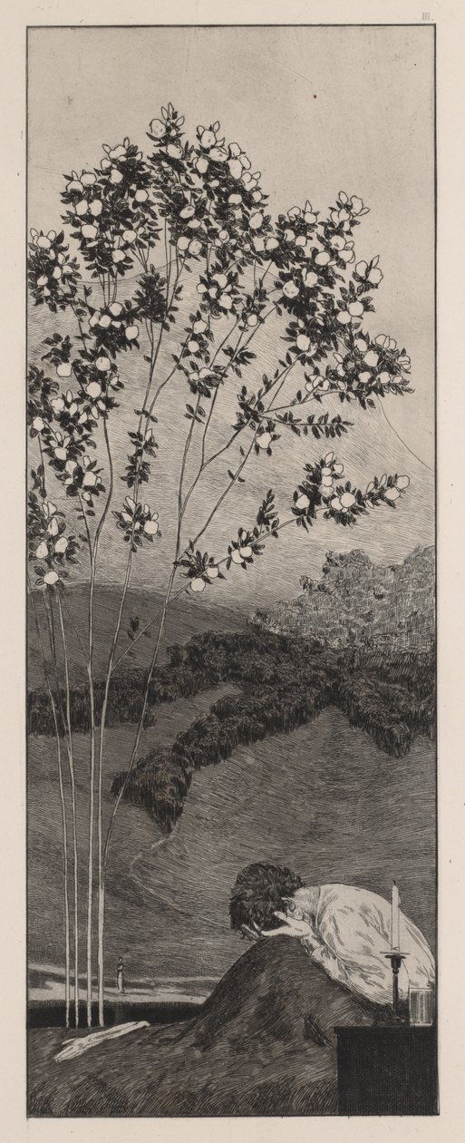 ए ग्लोव: इच्छा, 1880। द्वारा मैक्स क्लिंगर