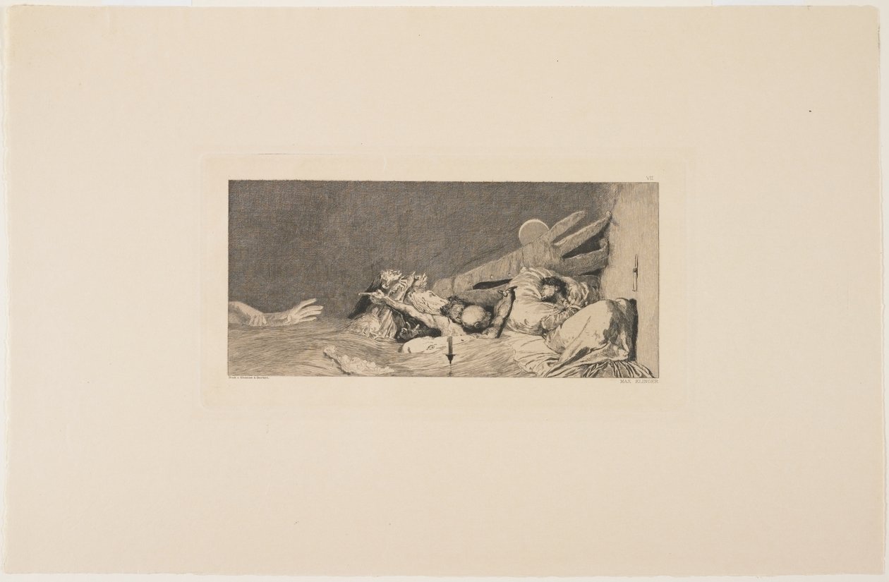 चिंताएँ, 1881 द्वारा मैक्स क्लिंगर