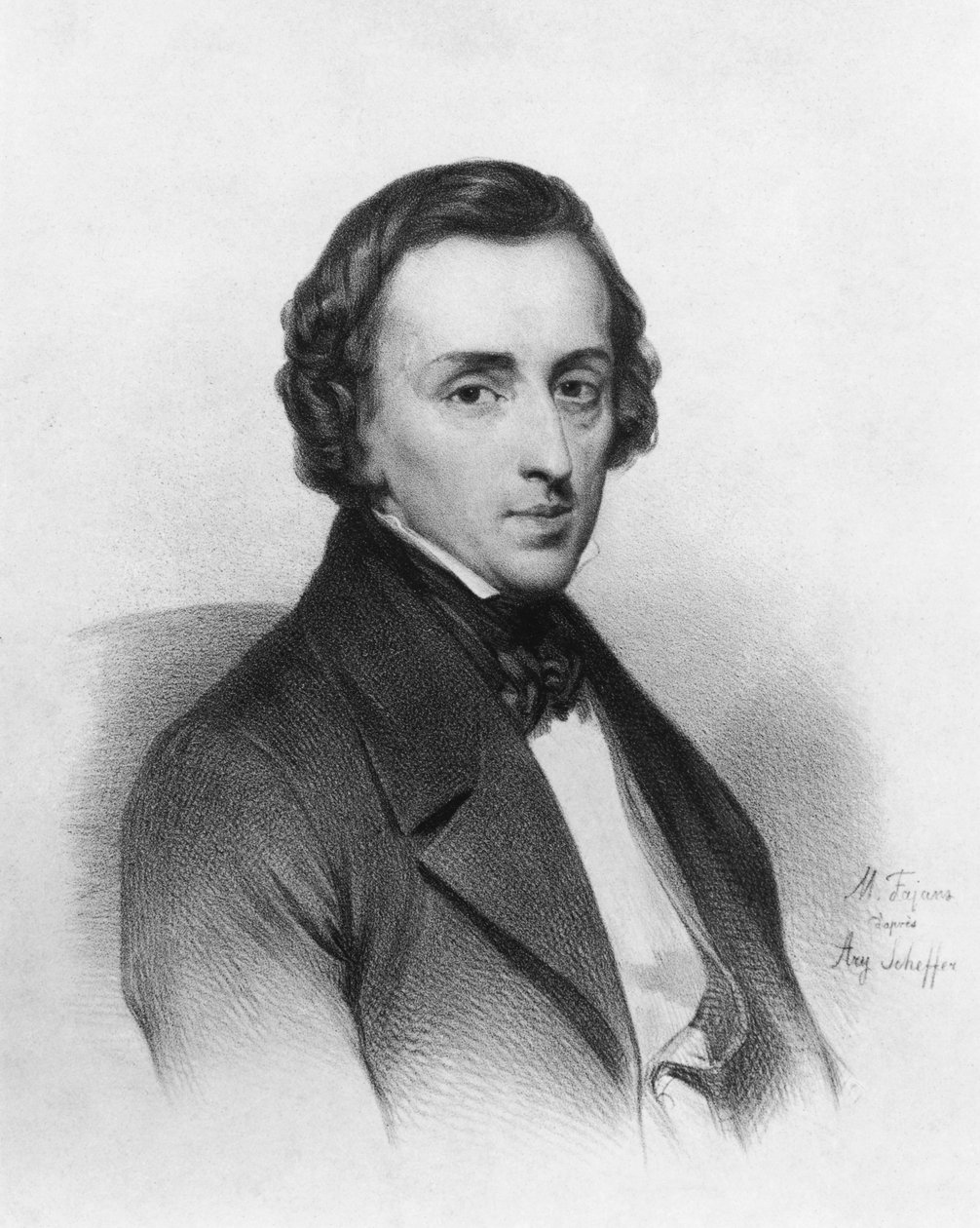 फ्रेडरिक चोपिन, आर्य शेफ़र के बाद (1795-1858) द्वारा मैक्सिमिलियन फैजान