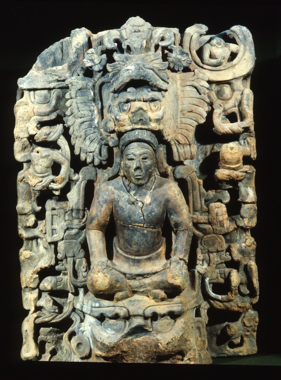 तपे, तबास्को (टेराकोटा) से अंतिम संस्कार द्वारा माया