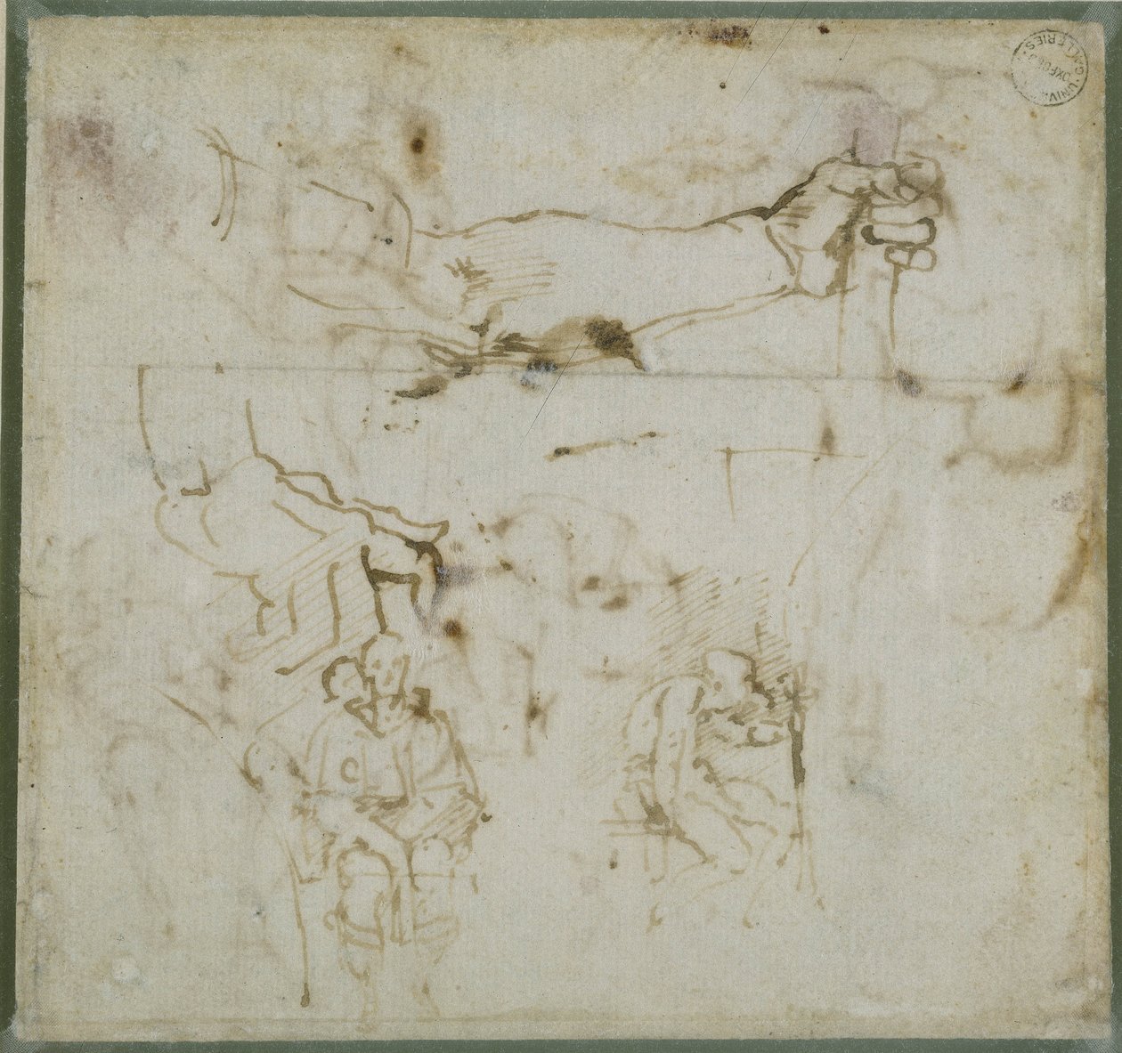 एक शाखा का अध्ययन, c.1511 द्वारा माइकल एंजेलो बुओनारोती