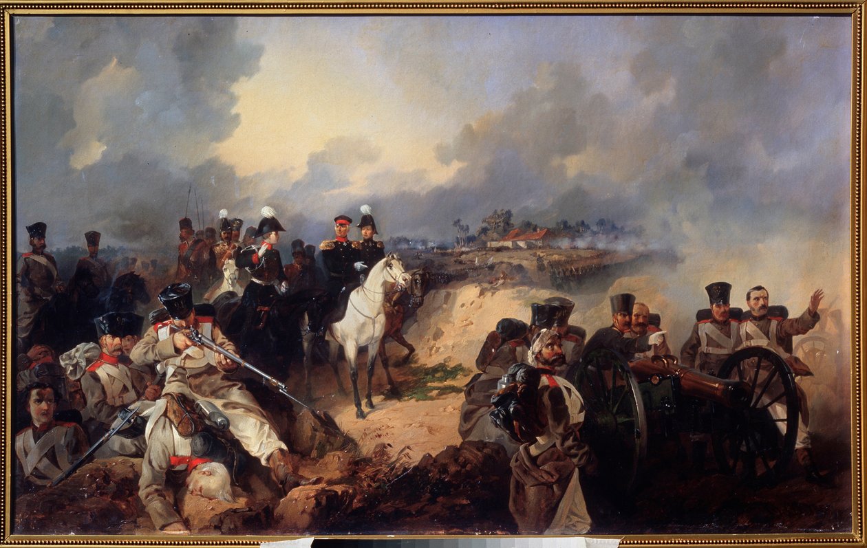 11 फरवरी 1814 को मोंटमिरिल की लड़ाई द्वारा मिखाइल ओसिपोविच मिकेशिन