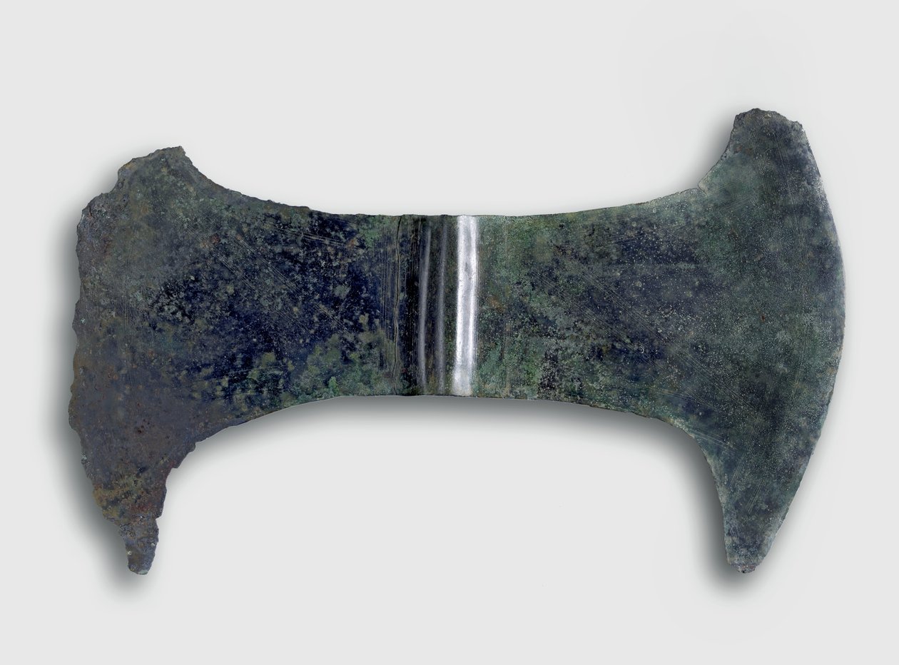 वोट डबल-कुल्हाड़ी, क्रीट, c.1700-1500 ईसा पूर्व (कांस्य) द्वारा Minoan