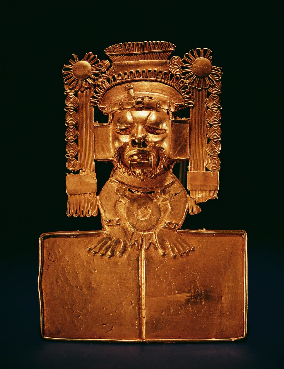 भगवान के पिप्पल Xipe Totec (सोना) द्वारा मिक्स्टेक